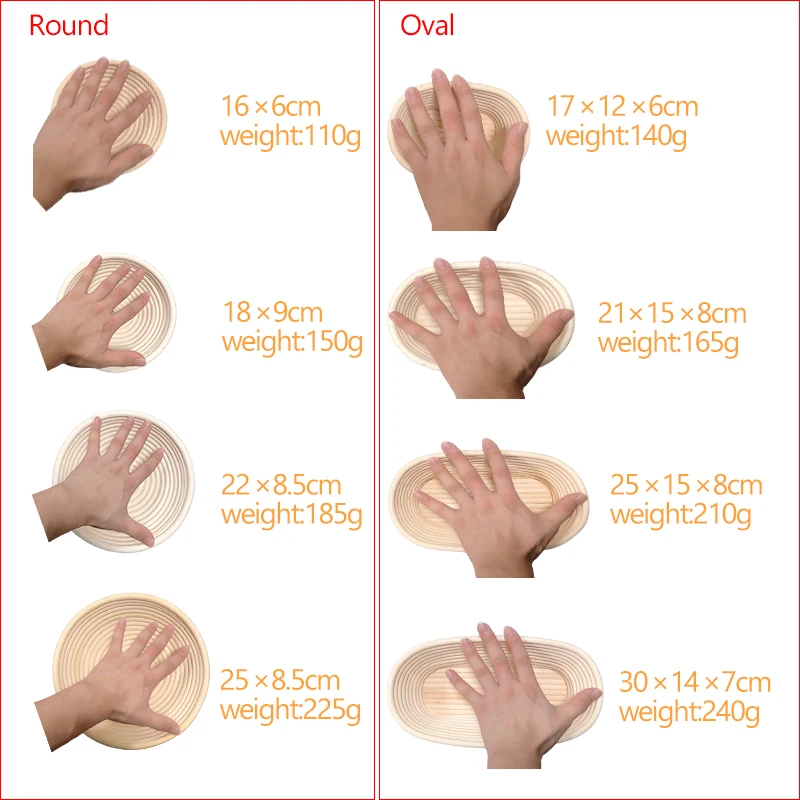Ротанговая корзина для хлеба ручной работы набор корзин с вкладышем корзины