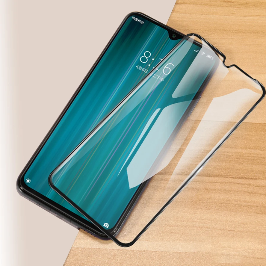 2 шт Полное покрытие из закаленного стекла для Xiaomi Redmi Note 8 Pro Защитное стекло