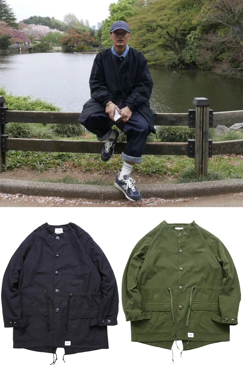 

MADNESS WTAPS M51 military windbreaker Japanese Toru Nishiyama mid-length large size tooling jacket