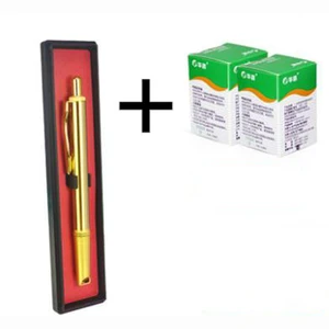 Перо для забора крови Santou, игла для забора, прокол для медицинского безболезненного выпускания крови