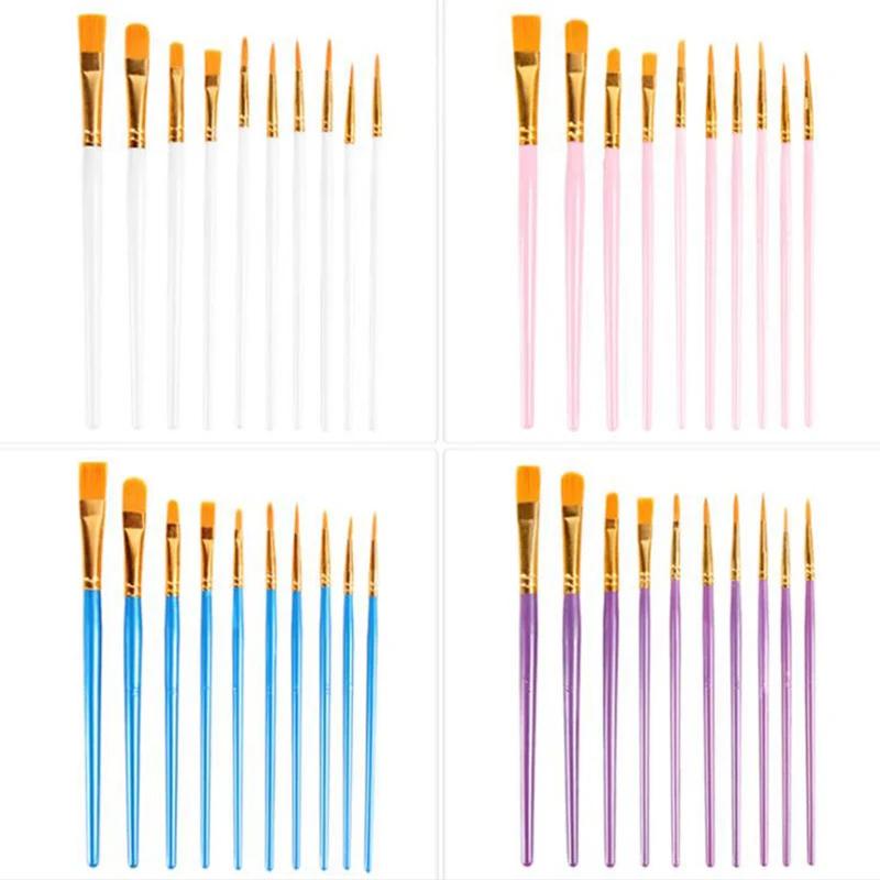 10 шт./компл. новинка тонкая ручная роспись акварель масляная ручка для рисования