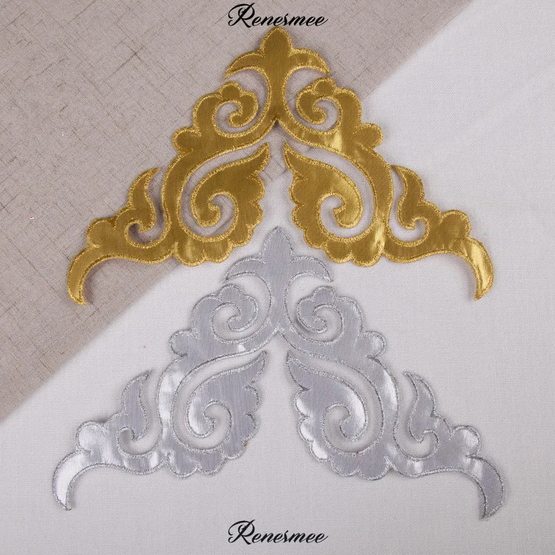 1 шт. треугольник из железа золотого и серебряного цвета горячая Распродажа