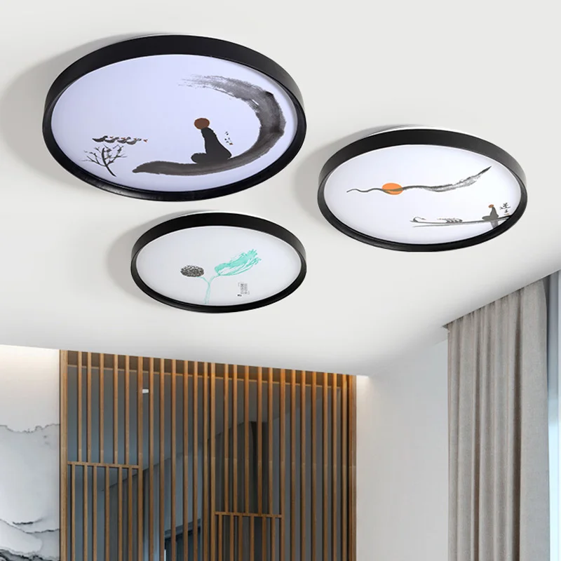 Светодиодный потолочный светильник современный китайский домашний для спальни