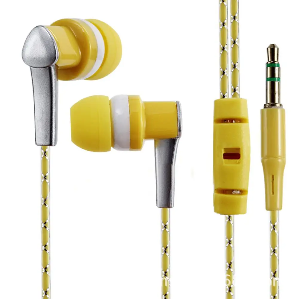 Высококачественные стереонаушники вкладыши 3 5 мм с супер басами наушники