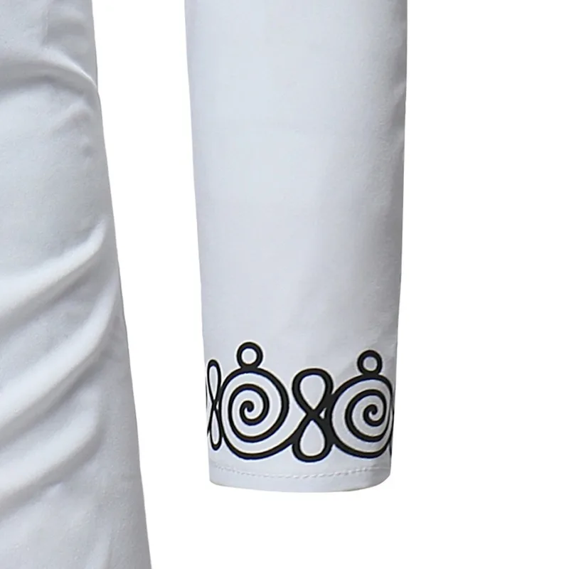 

Mens African Tees and Tops Plus Size Long Sleeve Atumn Ethnic Style Printed Male Tshirt Casual Dashiki for Africa Man Clothing