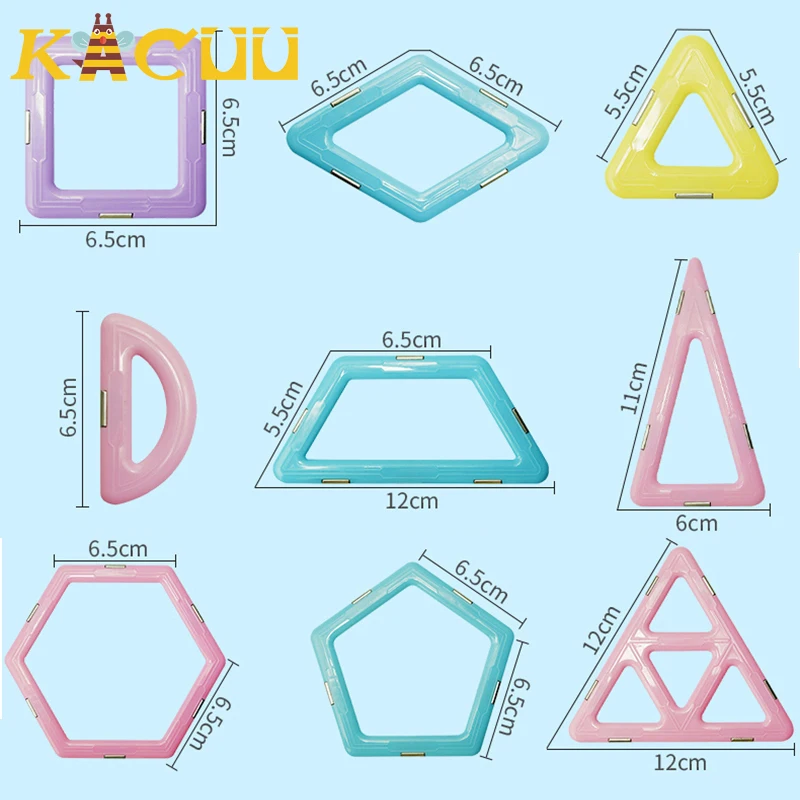 2020 новейший большой набор магнитных конструкторов розовые строительные магниты