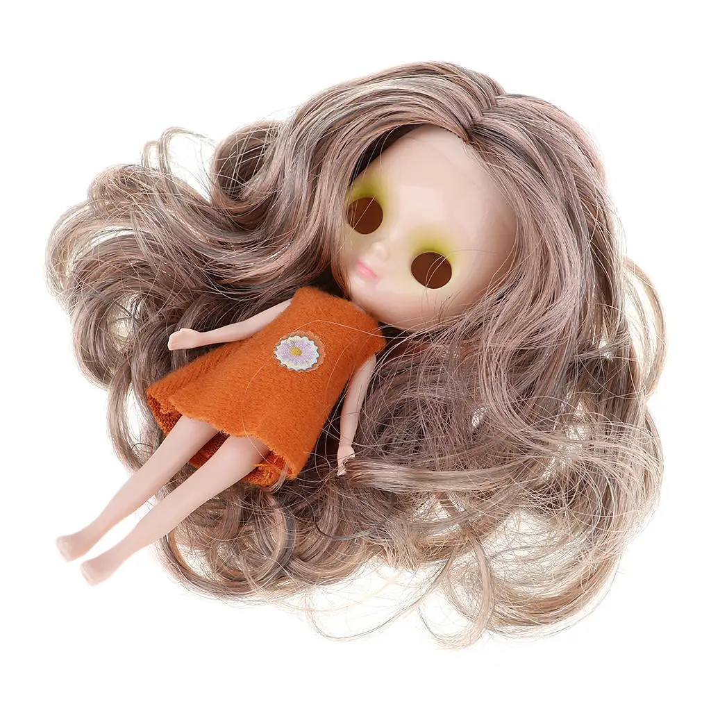 Лицевая панель для макияжа куклы 11 см без глазного яблока и соединяемого тела