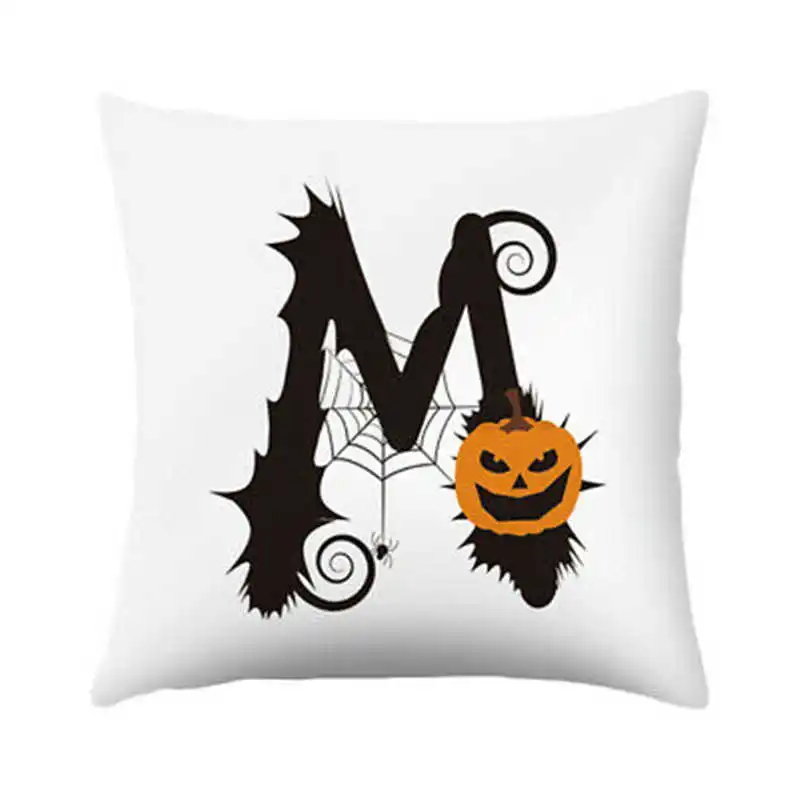 Распродажа Чехол 45*45 см с надписью на Хэллоуин подушка популярная Подушка