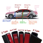 1 метр P B D Z-образное автомобильное резиновое уплотнение звуковая Стандартная отделка кромки шумоизоляция Автомобильная Дверь Уплотнительная полоса Аксессуары