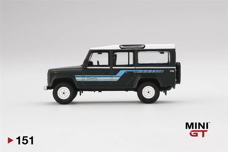 MINI GT 1:64 Land Rover Defender 110 1985 литая модель автомобиля RHD | Игрушки и хобби