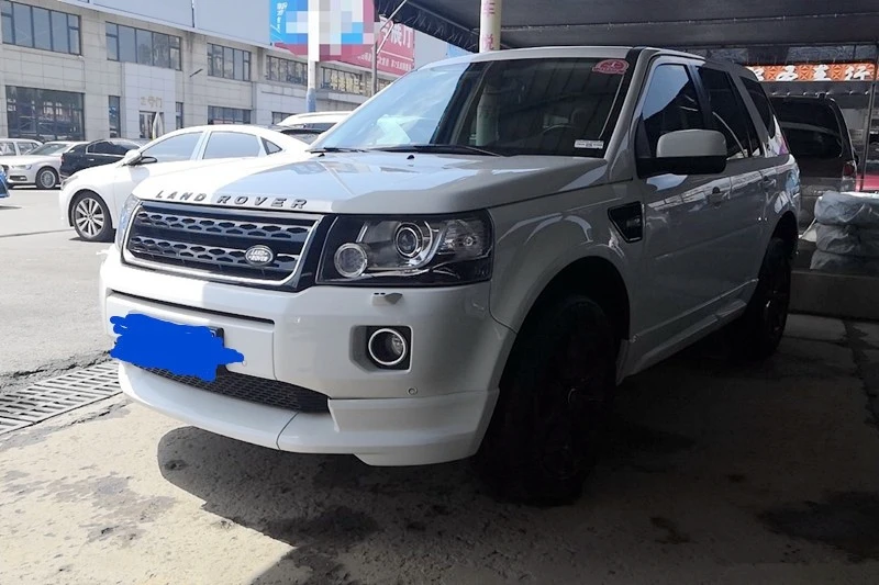 3 шт./компл. 2010- freelander 2 ABS Пластик Неокрашенный фронт бампера v-стиля для Land Rover freelander 2