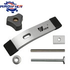 Нажимной зажим для деревообработки, направляющая для пазов 19, 30, 45 T, ручка с Т-образным винтом, инструменты и аксессуары для работы по дереву