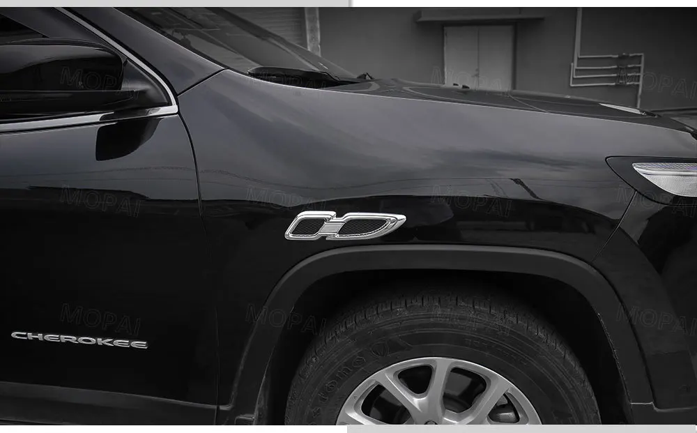 MOPAI автомобильные наклейки для Jeep Grand Cherokee автомобильный корпус воздушный поток вентиляционная крышка крыло крышка двигателя для Jeep Grand Cherokee аксессуары