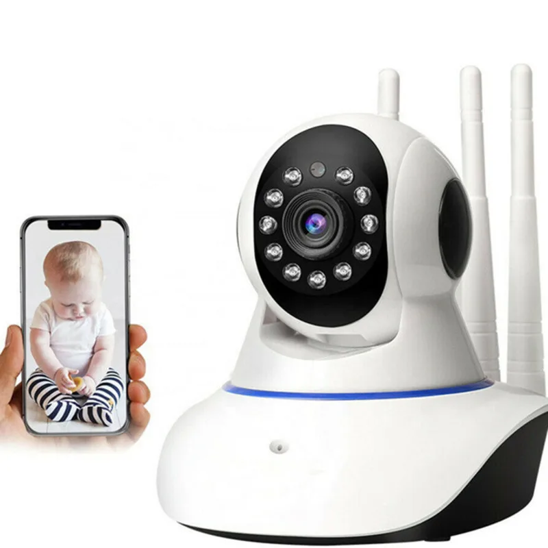 

Wireless Wifi 360 Degree Surveillance Camera Network Remote Home Camera Mobile Night Vision Outdoor Monitor