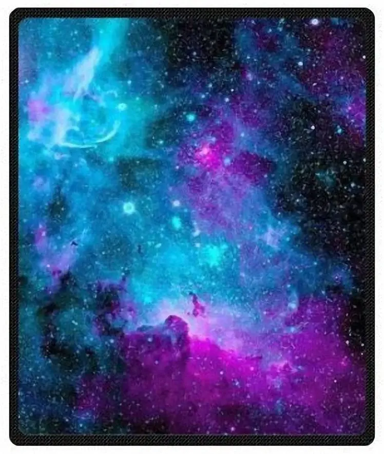 

Бархатное плюшевое одеяло QH с галактикой (большое), супермягкое и уютное Флисовое одеяло, идеально подходит для дивана или кровати