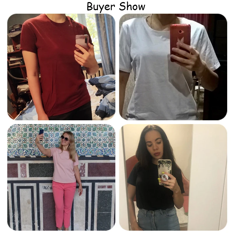 Новое поступление футболка из 100% хлопка женская и Мужская Однотонная летние