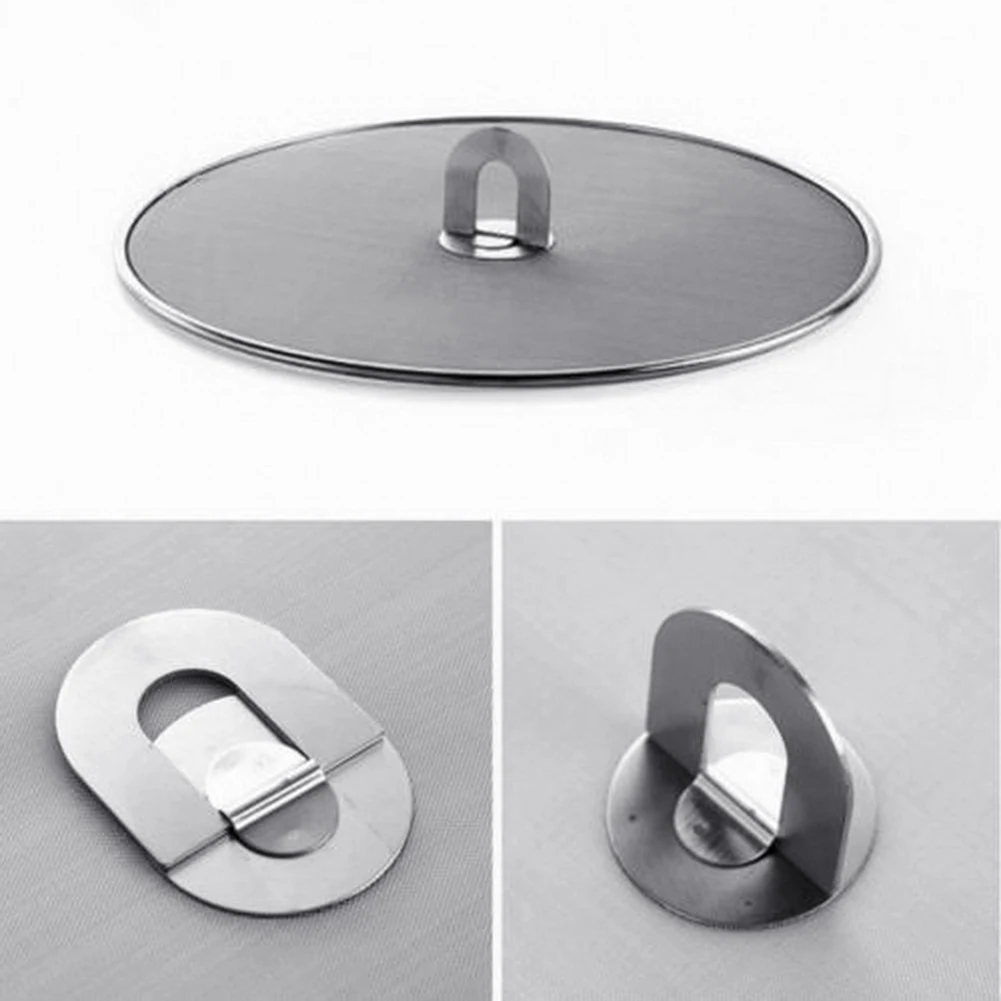 25/29/33 см Нержавеющая сталь масла брызги Экран Складная ручка масляная защита