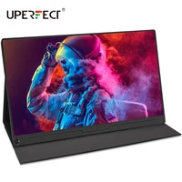 uperfect thin 4k portable monitor ips screen 15 6 usb type c hdmi for laptop phone xbox switch ps4 lcd gaming display