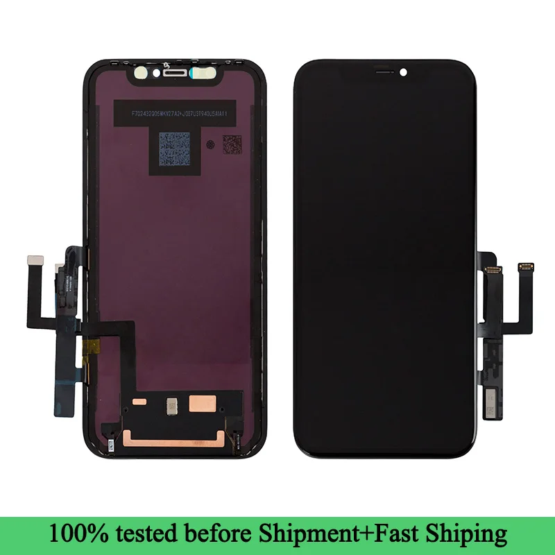 100% Оригинальный Новый ЖК дисплей для iPhone 11 сенсорный 3D экран Замена заводского
