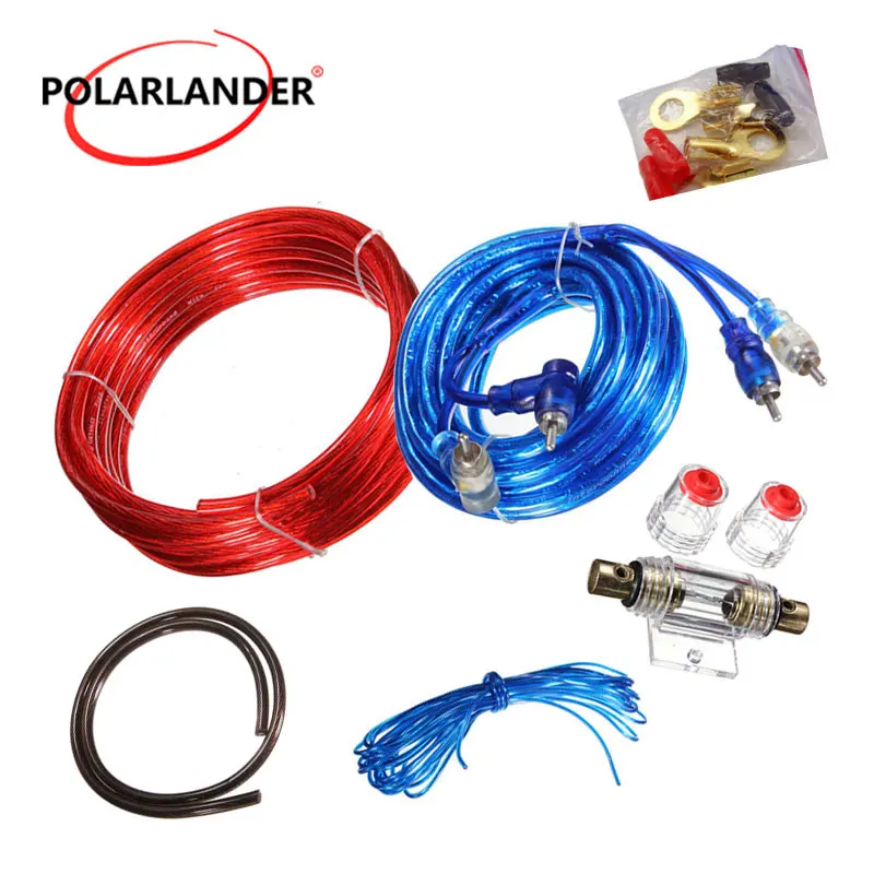 Комплект для установки автомобильного аудиопровода усилителя проводки