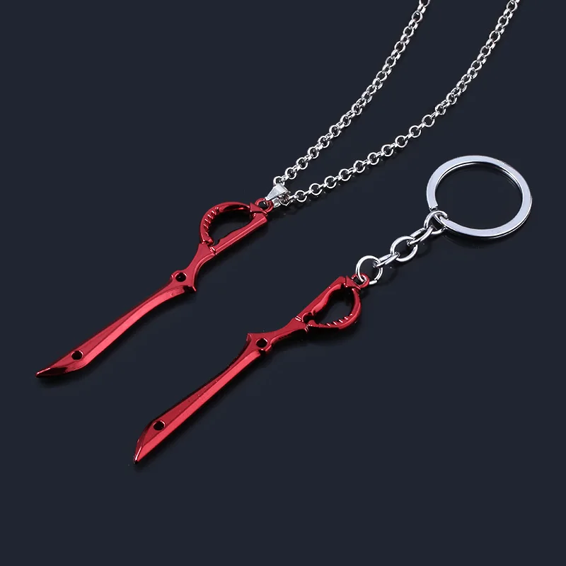 MIDY аниме KILL la брелок для ключей Matoi Ryuko мини металлический красный лезвие ножниц