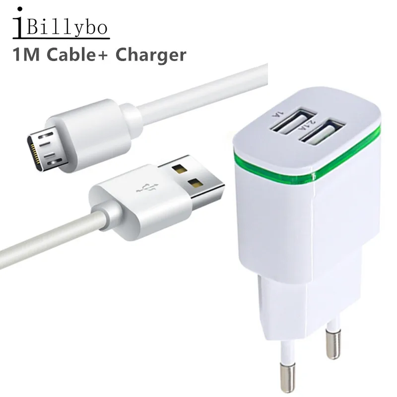 Двойное зарядное устройство USB кабель Micro Usb для быстрой зарядки Samsung Galaxy J8 A6 A7 2018 A10