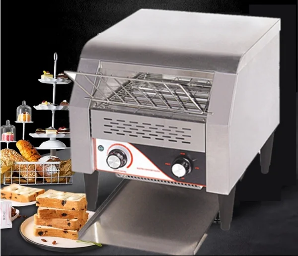 Электрическая духовка-тостер для сэндвичей с цепью гусеничная хлебопечка