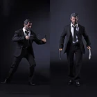 Подражатель 16 масштаб дяди волка Логан костюмы с моделью руки набор аксессуаров подходит для 12-дюймовой мужской фигурки S002 Body