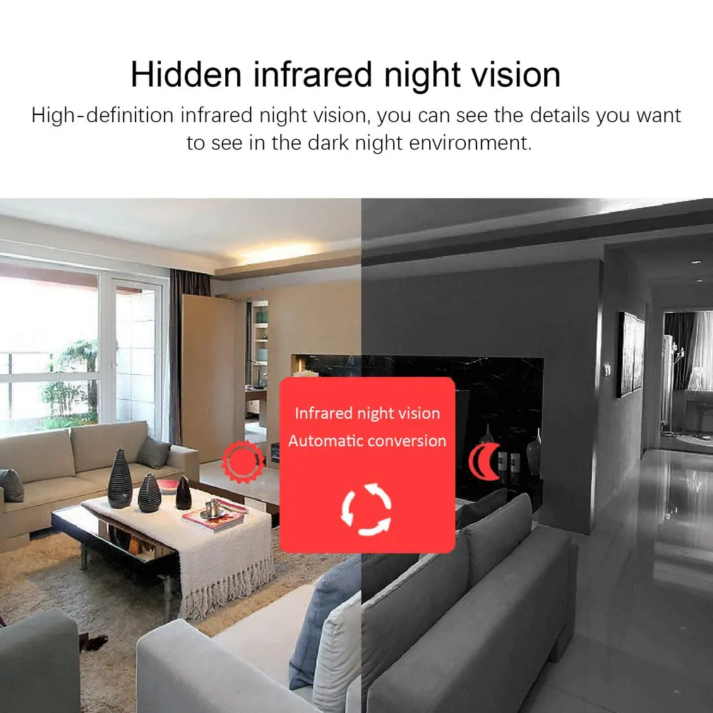 V380 Беспроводная мини wifi IP камера HD 1080P умный дом камера безопасности ночное видение Сеть Hd умная беспроводная камера