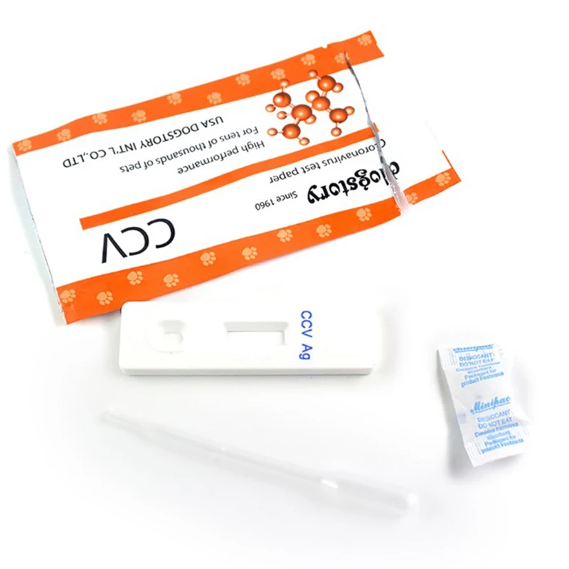 

Quick Test Paper Card Pet Canine CDV/CCV/CPV Parvovirus Detection