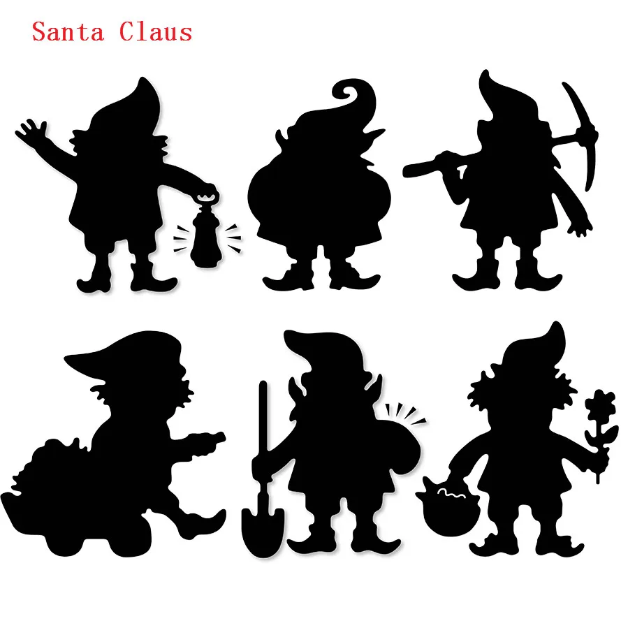 Цветочный фермер металлические режущие штампы трафареты для рождества штамп