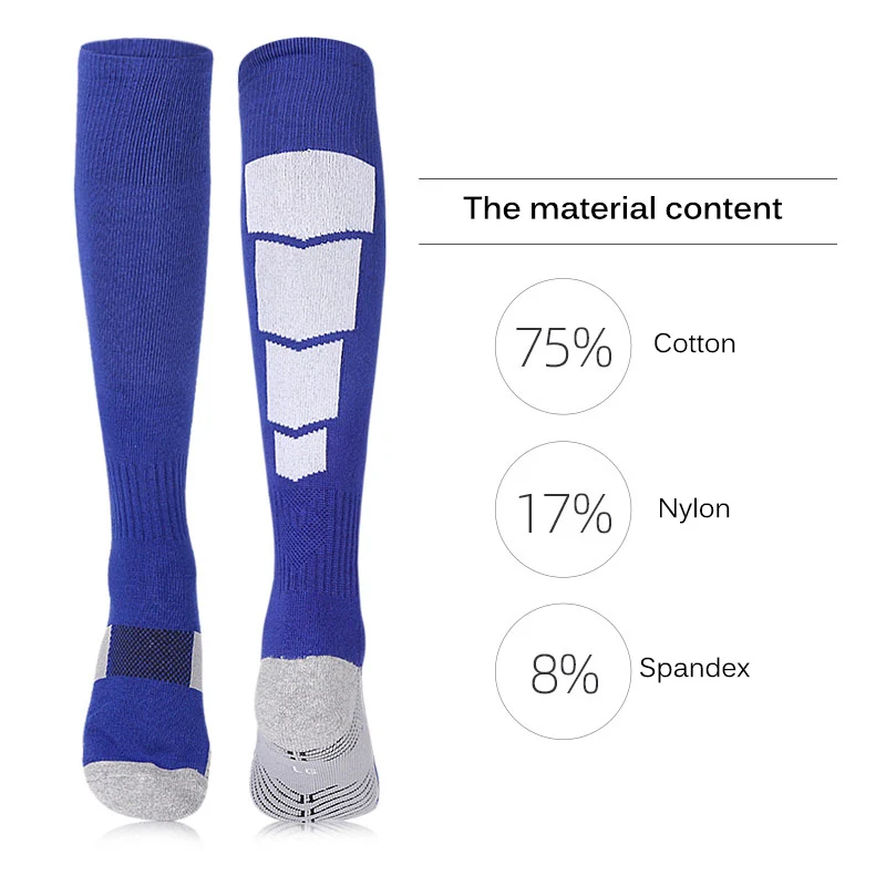 

Professional Football Socks Breathable Sport Soccer Socks Anti Slip Long Stocking Outdoor sports Elastic Socks Leg Warmers Sock