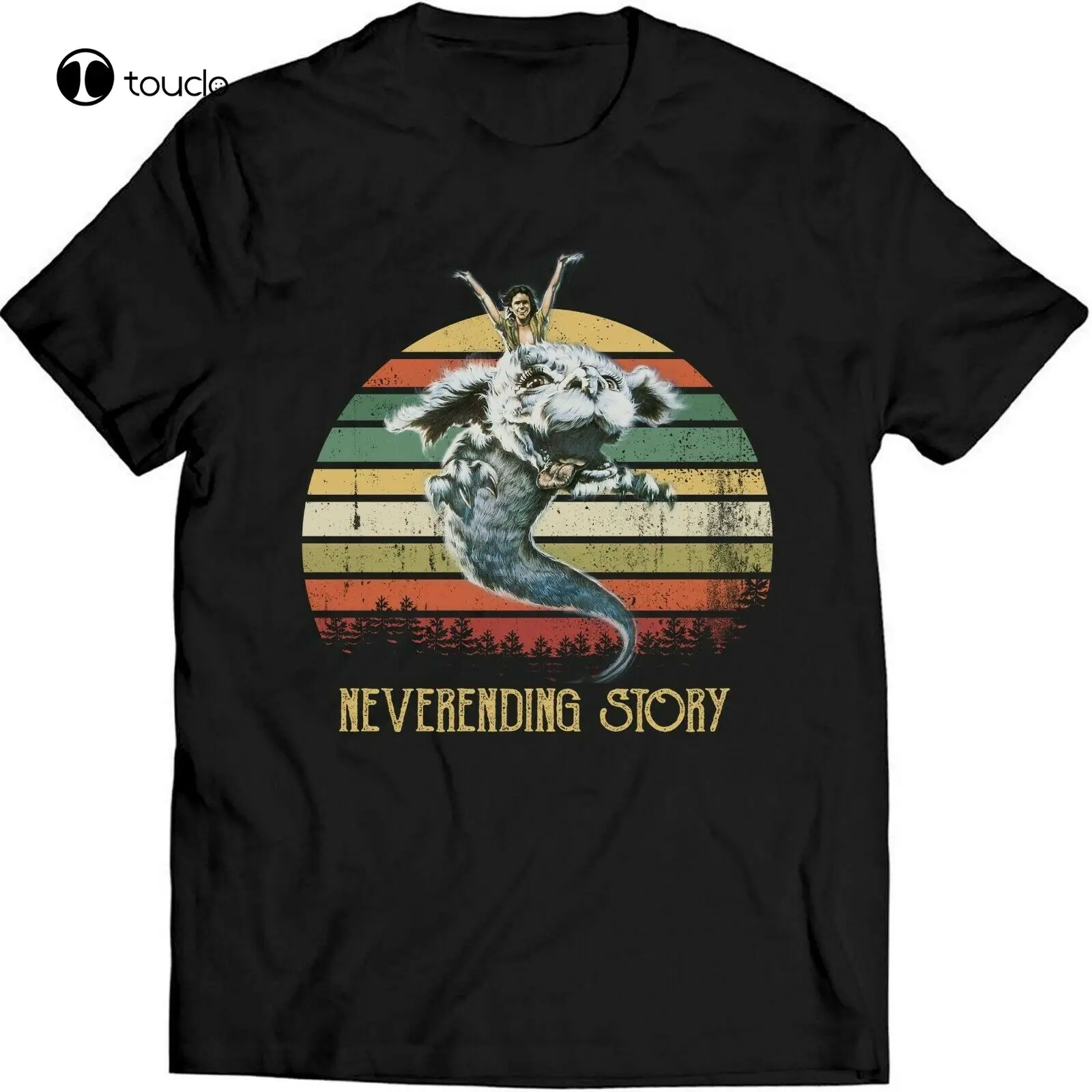 Футболка с надписью Never Ending Story