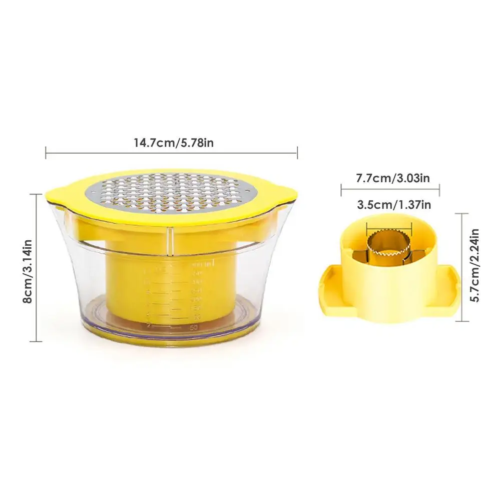 

1pcs Corn Stripper Manual Corn Stripping Tool Kitchen Corn Thresher Remover Separator Peeler Stripped Corn Sheller Household