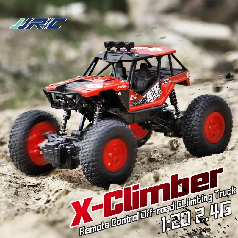 JJRC гоночный автомобиль 1:20 внедорожник 2 4G Радиоуправляемый гусеничная машина для