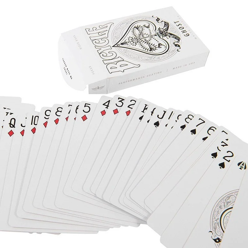 Велосипед белый призрак наследие издание игральные карты Ellusionist колода USPCC