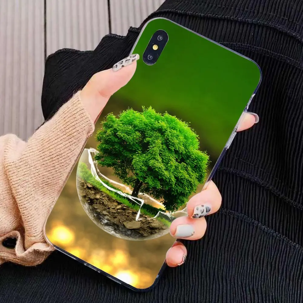 Мягкий чехол для iPhone 11 Pro 4 4S 5 5S SE 5C 6 6S 7 8X10 XR XS Plus Max For iPod Touch Natural world The Tree of Life|Бамперы|