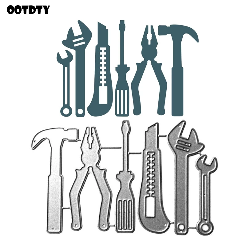 

Набор инструментов для ремонта, металлические режущие штампы Трафаретный Скрапбукинг, штамп для альбомов, бумажные карточки для тиснения, ...