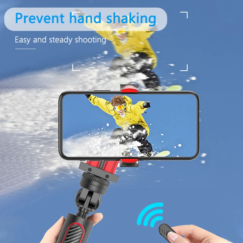 Стабилизатор для телефона беспроводная селфи-палка bluetooth-штатив фото-и
