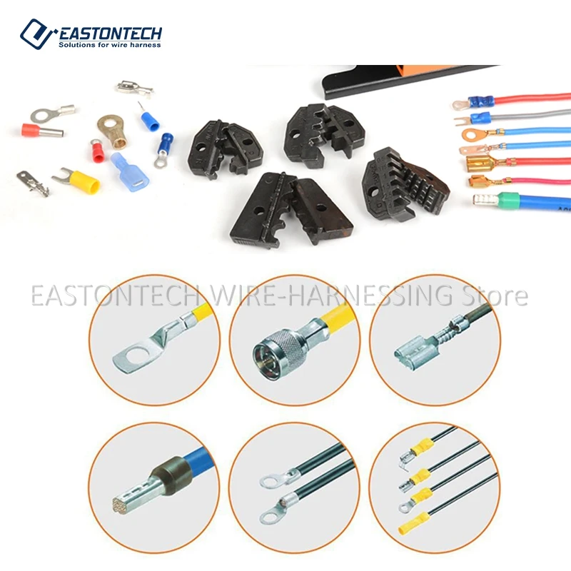 EASTONTECH EW 10ET 2 провода терминала обжимной инструмент 50mm2 Мощность Инструменты