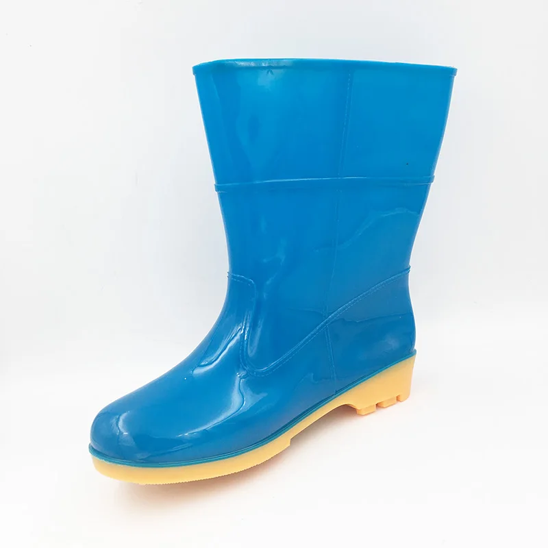 Сапоги Aleafalling женские резиновые водонепроницаемые ботильоны на плоской подошве