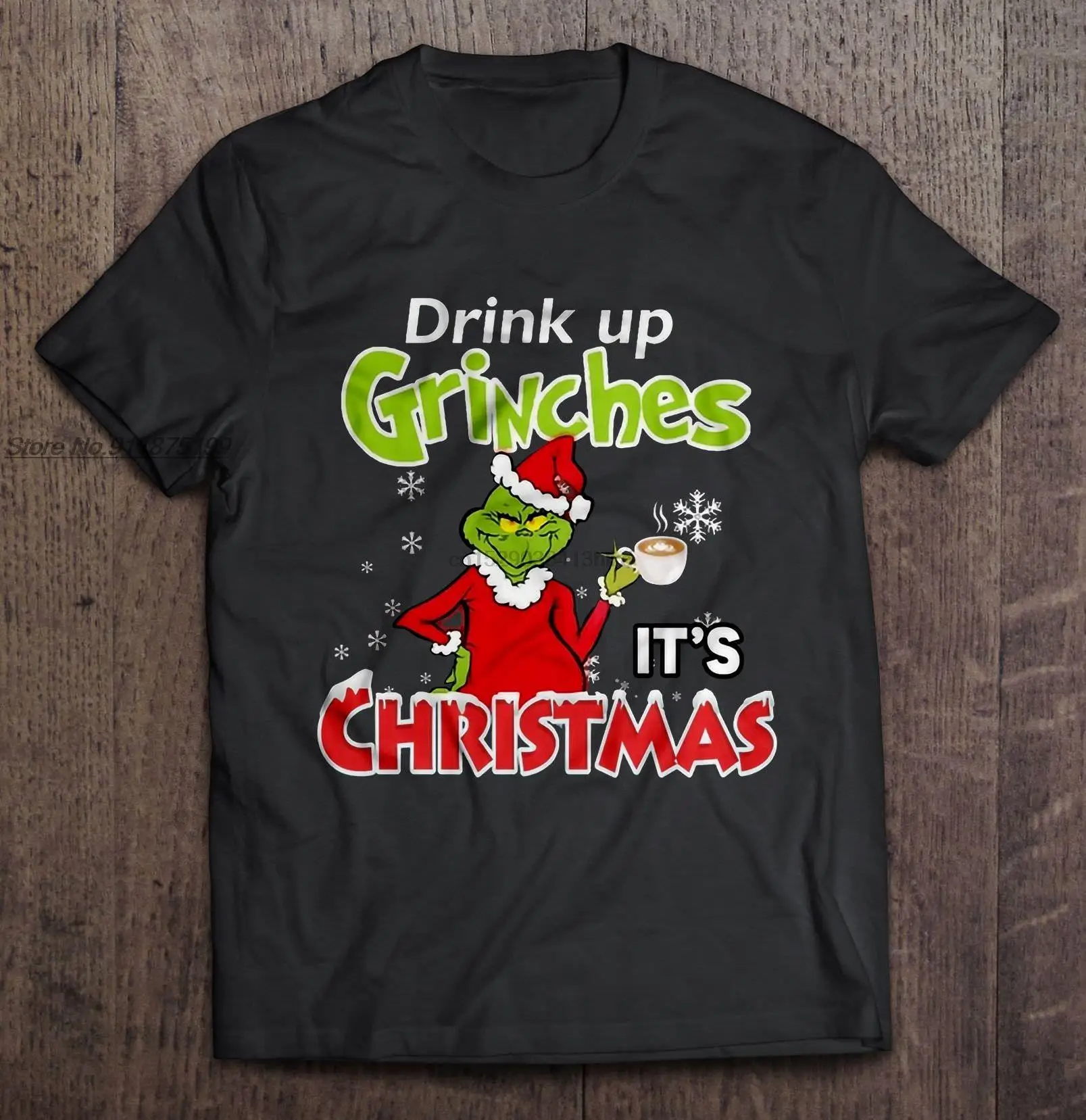 Men T Shirt Drink Up Grinches It's Christmas Version2 Women t-shirt