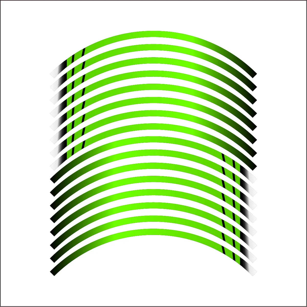 

For Kawasaki z750 Wheel Sticker z750 Motorcycle Rim Decals Wheel Side Z 750 Emblem 2012 2008 2007 2009 2003 2005 2004 2020 Model