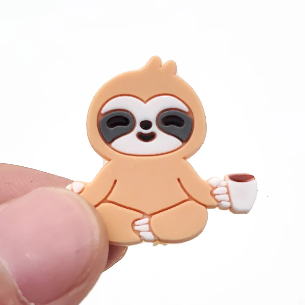 Hot 1pcs Cartoon Anime Spoof Style Shoe Charms Funny garden Shoe Aceessories Fit Sandals Buckle PVC Unisex Adult Gifts croc jibz