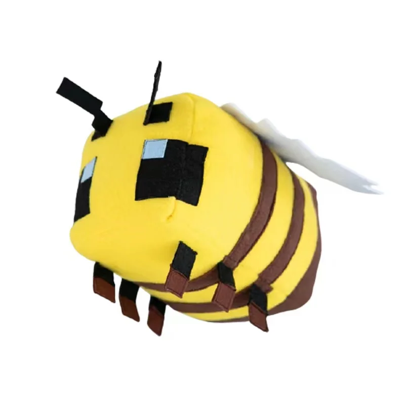 

20cm Creeper Yellow Bee Stuffed Plush Toys Cute Game Toy Action Figure Plush Dolls Birthday Gift ToysFor Children Adults Fans