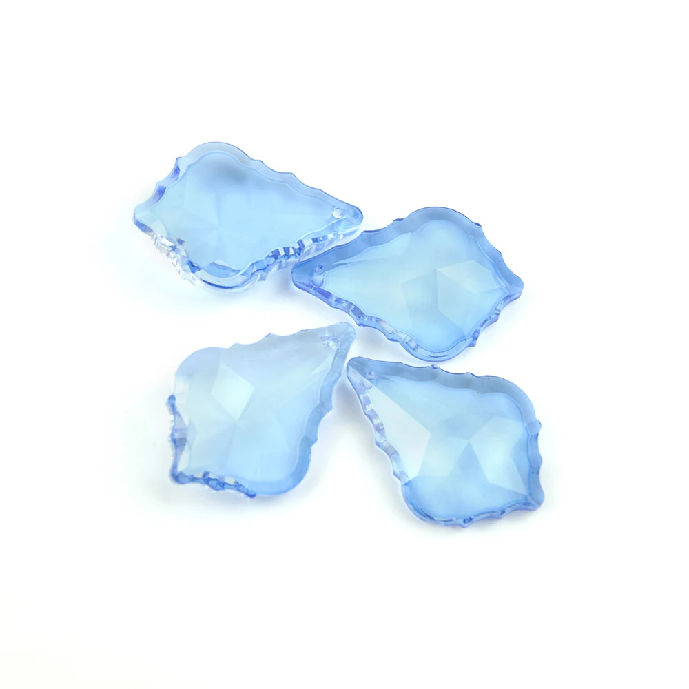 10 шт./лот Подвеска для люстры с сапфировым кристаллом стеклянная призма