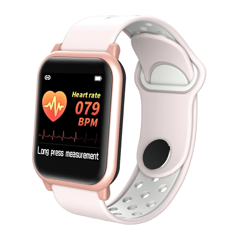 Smart Watch F8S Heart Rate Monitor Women/Men Bracelet Band Blood Oxygen Fitness Tracker Sport PK W34 D13 | Наручные часы