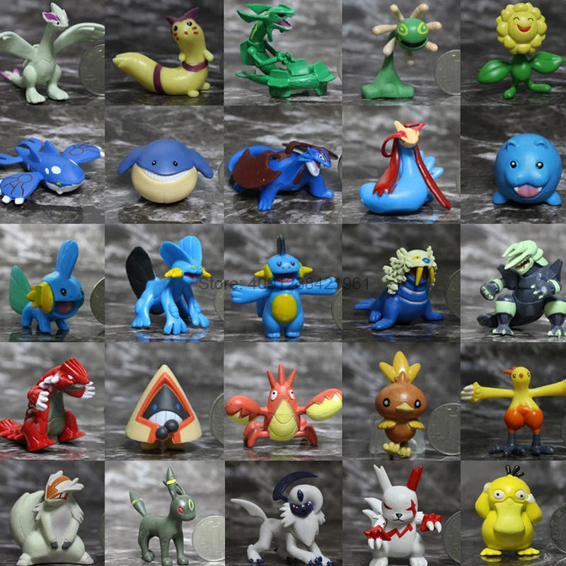 

Pokemon Lugia Doll Elf Kyogre Groudon Action Figure Corphish Rayquaza Furret Model Toy for Kids Collection