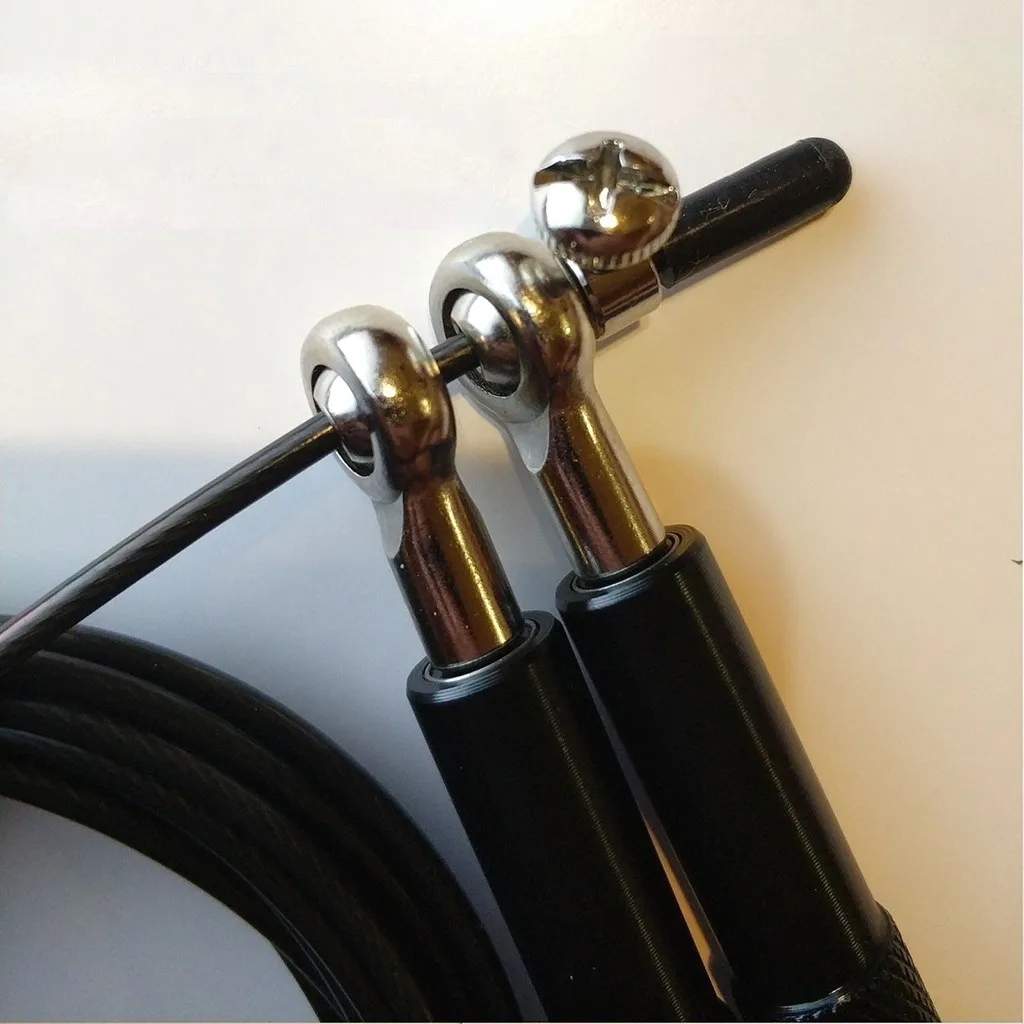 

Sport Skipping Rope Speed Weighted Jump Rope Workout Training Gear Adjustable Steel Wire Home Gym-fitness Boxing Equipment #Y1
