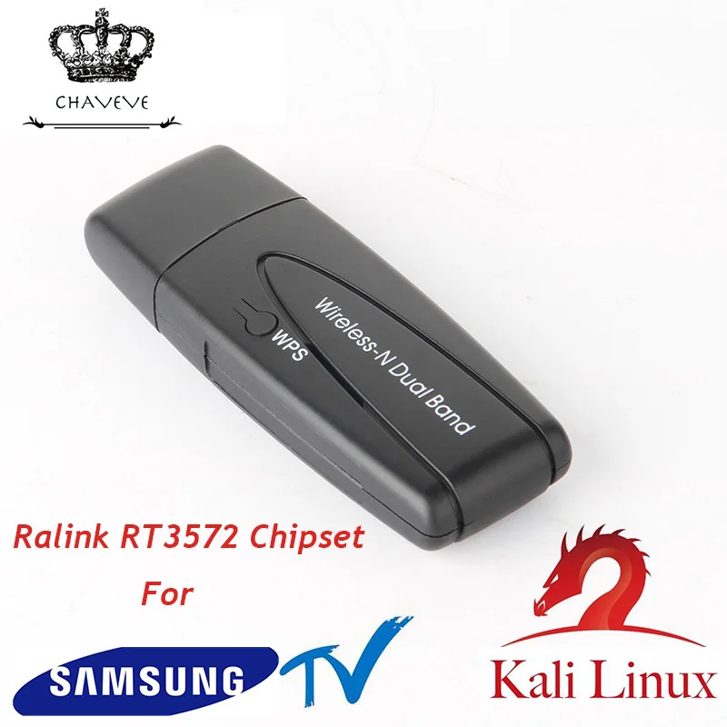Двойной Dand 300 Мбит/с беспроводной Lan адаптер 5 8 ГГц USB Wi-Fi Ralink RT3572 ключ для Kali Linux и